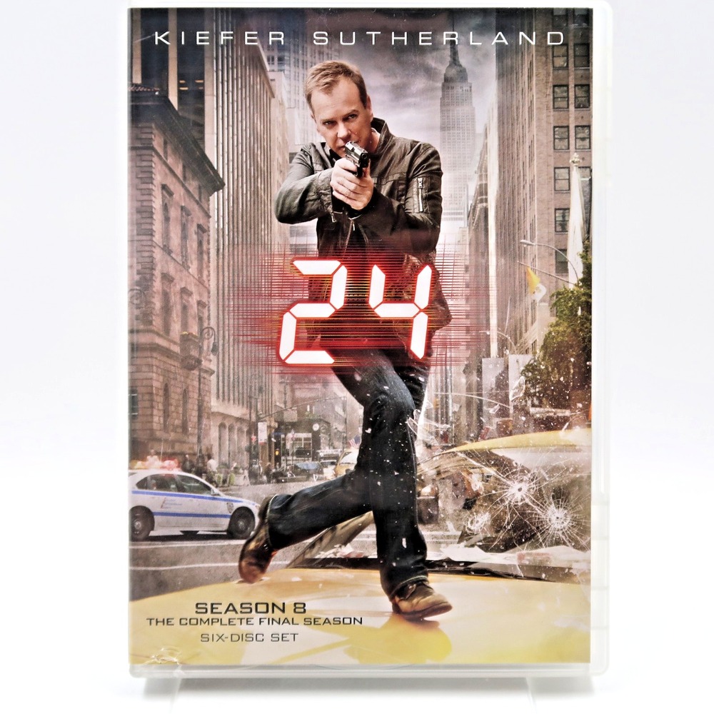 24 Season 8 The Complete Final Season DVD Kiefer Sutherland Freddie Prinze Jr